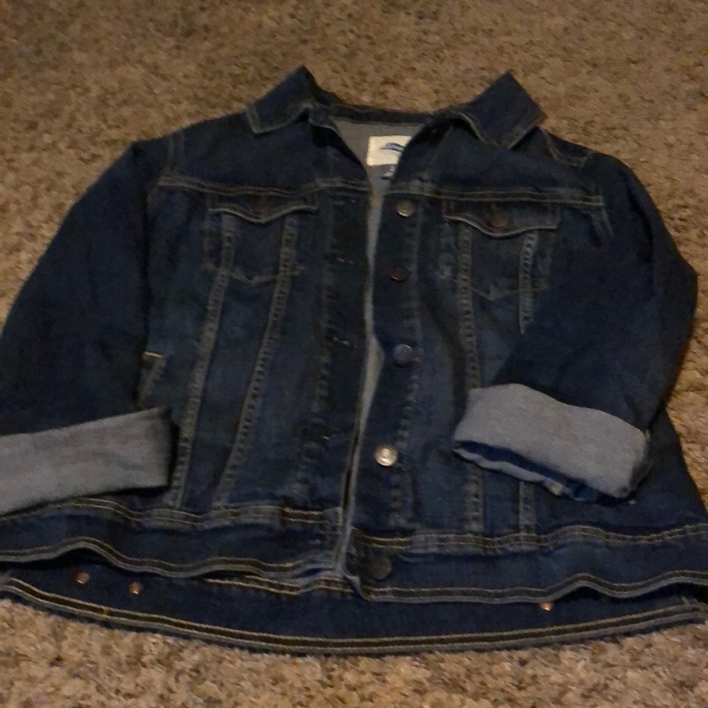 Dark denim jacket